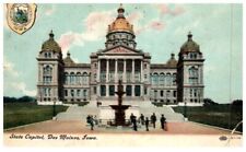 Vintage 1908 State Capitol Des Moines Iowa PCB-6I picture