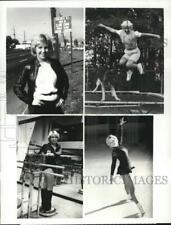 1983 Press Photo Skater Elaine Zayak Of Paramus, New Jersey Trains For Olympics picture