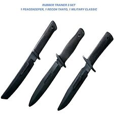 Cold Steel Rubber Training practice Knife Knives 3 Set picture