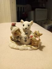 Priscilla Hillman's Mouse Tales Enesco 178713 IN THE MEADOW WE CAN BUILD A SNOWM picture