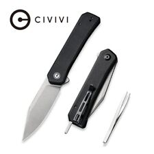 Civivi Relic Linerlock Folding Knife Nitro-V Steel Blade Black G10 - C20077B1 picture