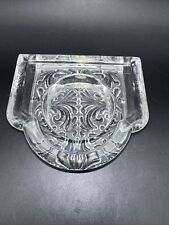 Vintage Hand Cut Lead Crystal Glass Candle Holder Western Germany picture
