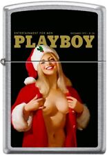 Zippo Playboy December 1972 Cover Street Chrome Windproof Lighter NEW RARE picture