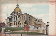 State House Boston Massachusetts Unposted Vintage Divided Back Postcard picture