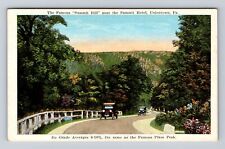 Uniontown PA-Pennsylvania, Summit Hill Near Hotel, Antique, Vintage Postcard picture