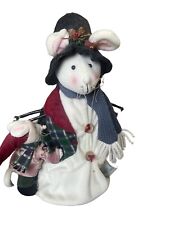 Large Country White Mouse Little Mouse Holidays Christmas 18