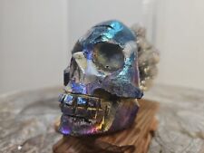 422G Natural sphalerite carved skull for healing and healing, mineral crystals picture