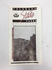 Roxborough State Park Vintage 1994 Littleton Colorado Brochure CO picture