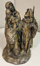 Holy Family Figurine Flight Into Egypt 9.25