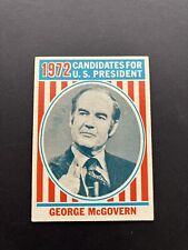 1972 Topps U.S. Presidents #40 George McGovern | N. Dakota Democratic Candidate picture