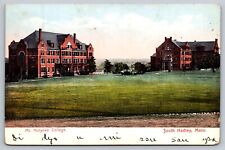 Mount Holyoke College South Hadley Mass Vintage Postcard picture