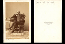 Disderi, Paris, Comte Louis de Merode Vintage Albumen Print CDV.Le Comte Loui picture