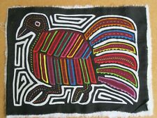 Kuna Native Hand-Stitch Panama Mola E1142L  Big Bird  picture