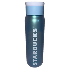 Starbucks Plastic Water Bottle Icicle 24 oz - Ice Blue picture