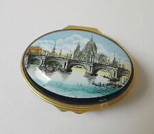 Halcyon Days Enamel Box Old Waterloo Bridge St. Paul's Cathedral picture