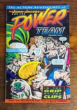 John Jacobs And The Power Team #1 1992 Premiere Issue Scarce Christian Comic VF picture