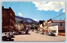 Vintage Postcard Manitou Avenue Springs Colorado Ute Pass  picture
