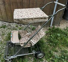 Vintage 1950s Conopy StyleFolding/Baby Walker Stroller Carriage Collectible picture