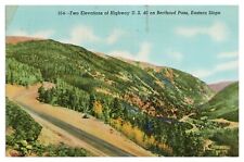 Vintage Berthoud Pass Eastern Slope Colorado Postcard US Hwy 40 Unposted Chrome picture