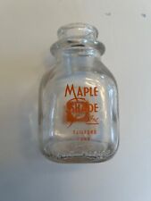 Maple Shade Farm 1/2 pint milk bottle Guilford CT picture
