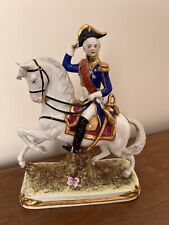 Antique German Scheibe Alsbach Napoleon Marshal Davoust Porcelain Figurine 11