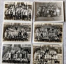 1937-1942 Lot 6 Antique Class Photos Sewickely Twsp, PA Jack Savage La Mendola  picture