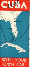 1950's Visit Cuba With Your Own Car Map picture