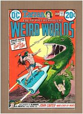Weird Worlds #2 DC Comics 1972 John Carter Warlord of Mars Tarzan VG+ 4.5 picture