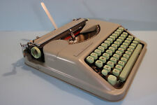Vintage Hermes Baby green typewriter excellent working condition picture
