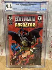 BATMAN VERSUS PREDATOR 2 BLOODMATCH #4 MT 9.6 CGC WHITE PAGES MOENCH STORY GULAC picture