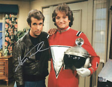 HENRY WINKLER SIGNED AUTOGRAPH HAPPY DAYS 11X14 PHOTO BECKETT BAS FONZIE MORK picture