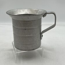 ATQ National Salvation Foundation Testing Laboratory Aluminum Measuring Cup 1950 picture