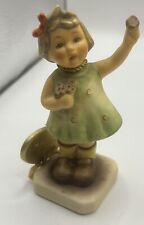 VTG Goebel Hummel Club Figurine Forever Yours Girl with Flowers 4” First Issue picture
