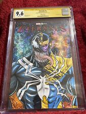 9.6 CGC SS | Eternals #1 | VENOMIZED THANOS SKETCH | Cover By Steve Lydic picture