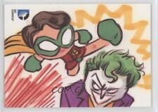 2014 Cryptozoic DC Epic Battles Sketch Cards 1/1 Unknown Artist Sketch 3h1 picture
