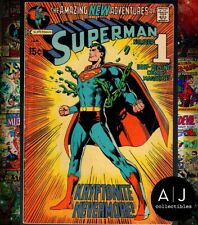 Superman #233 Iconic Neal Adams Cover Kryptonite Nevermore 1971 DC FN- 5.5 picture