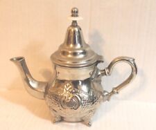 Vintage Marque Depose Silver Theieres Kouthia Fabrique S.A.I.A.M. Footed Teapot picture