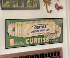 Vintage MCM Curtiss Hawaiian Fruit Gum Advertisement - 1940s picture