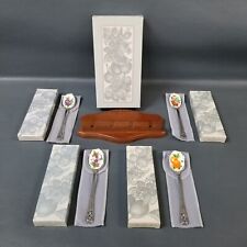 VTG NEW OLD STOCK AVON Nature's Best Collectible Spoons In Boxes+Display Case picture