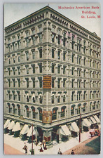 Postcard Mechanics American Bank Building St. Louis Missouri picture