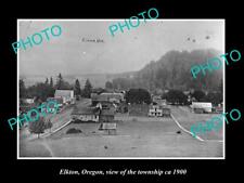 OLD LARGE HISTORIC PHOTO OF ELKTON OREGON VIEW OF THE TOWNSHIP c1900 picture