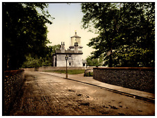 England. Lowestoft. High Lighthouse. Vintage Photochrome by P.Z, Photochrome Zu picture