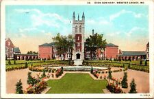 Eden Seminary, Webster Groves, Missouri - Postcard picture