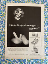 Vintage 1957 Men’s Sportsman Gift Set Print Ad Men’s Toiletries Cologne Shaving picture