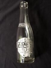 Antique 1938 Rhythm Punch Soda From The Sun Rise Bottling Co. Tazewell Virginia  picture