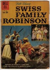 SWISS FAMILY ROBINSON / FOUR COLOR # 1156 (DELL) (1961) PHOTO COVER picture
