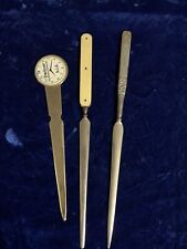 Lot Of 3 Vintage Letter Openers 1-Daricon  Advertisement picture