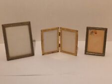 3 Vintage 1940s 1950s & 1960s Small Photograph Photo Picture Frames picture