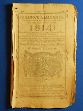FARMER'S ALMANACK FOR 1814, by Robert Thomas, Boston, 1813, 24 Leaves. Complete. picture