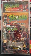 Hot Wheels SPAWN MOBILE funny car 1/5000 with SPAWN Image Comic #6 MISP 1993 picture